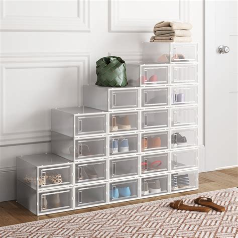 stackable shoe storage